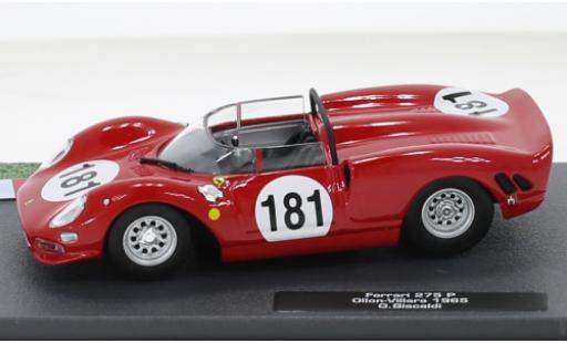 Modelauto Ferrari 275 P RHD No.181 Ollon Villars 1965 1/43 SpecialC