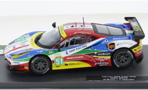 Modelauto Ferrari 458 Italia GT2 No.51 WEC 2015 1/43 SpecialC