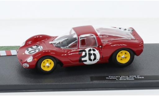 Modelauto Ferrari Dino P .-125 206 RHD No.26 Trento-Bordone 1965 1/43 SpecialC