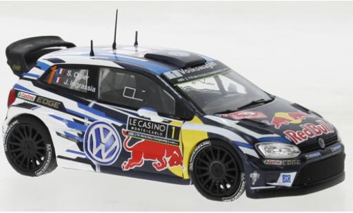 Modelauto Volkswagen Polo WRC R No.1 Red Bull Rally WM Rally Monte Carlo 2016 1/43 SpecialC