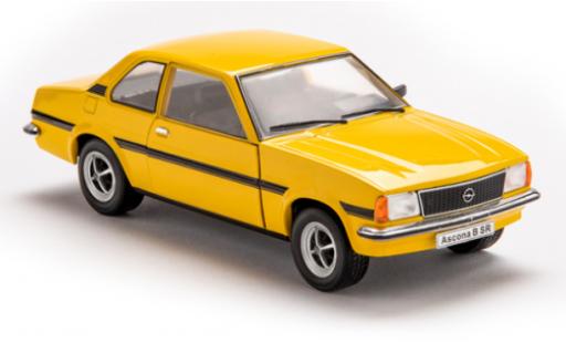 Modelauto Opel Ascona B SR B 1.6 geel 1975 1/24 SpecialC