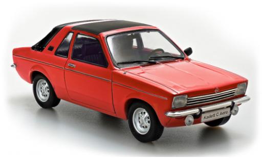 Modelauto Opel Kadett C Aero C oranje 1976 1/24 SpecialC