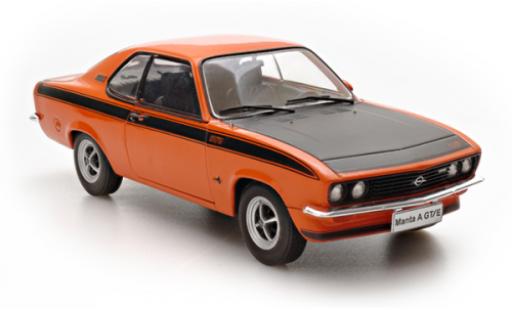 Modelauto Opel Manta A GT/E oranje/zwart 1974 1/24 SpecialC