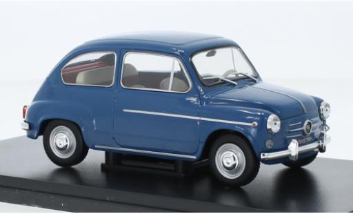 Modelauto Fiat 600 D .-132 (1.Serie) blauw 1960 1/24 SpecialC