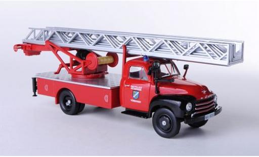Modelauto Opel Blitz Base Freiwillige Brandweer V&Atilde;&para;hringen 1952 sans Vitrine 1/43 SpecialC
