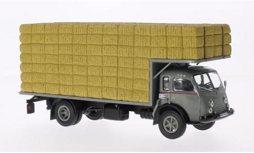 Modelauto Renault 4 Base R153 Faineant Strohballen-Transport grijs sans Vitrine 1/43 SpecialC
