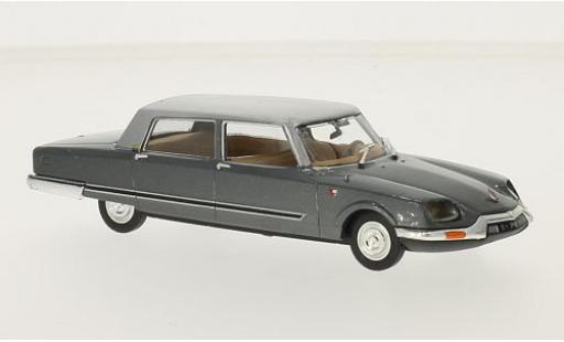 Modelauto Citroen DS Chapron 21 Presidentielle metallic grijs/metallic grijs Charles de Gaulle 1969 sans Vitrine 1/43 SpecialC