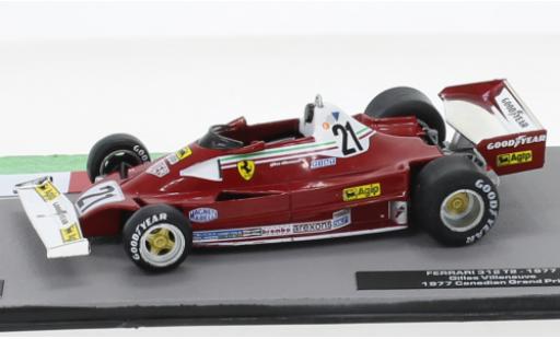 Modelauto Ferrari 312 T2 No.21 formule 1 GP Kanada 1977 1/43 SpecialC
