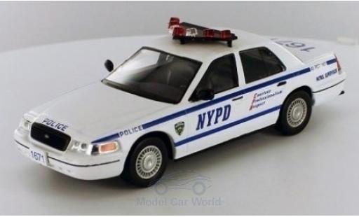 Modelauto Ford Crown Police Interceptor Victoria NYPD zonder Vitrine 1/43 SpecialC
