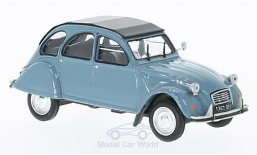 Modelauto Citroen 2 CV Berline 6 blauw/zwart Medecin (F) met Figur 1/43 SpecialC