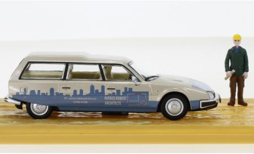 Modelauto Citroen CX Break Stationwagen Patrice Robert Architecte met Figur zonder Vitrine 1/43 SpecialC