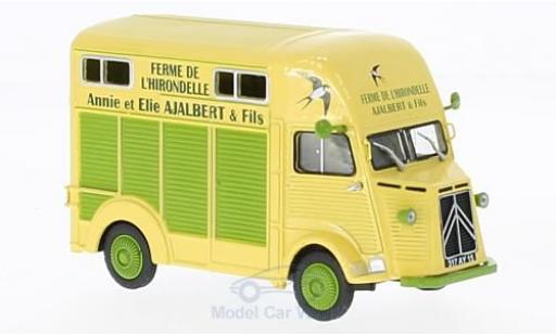 Modelauto Citroen Type H Fourgonnette Marchand de Betail (F) met Figur 1/43 SpecialC
