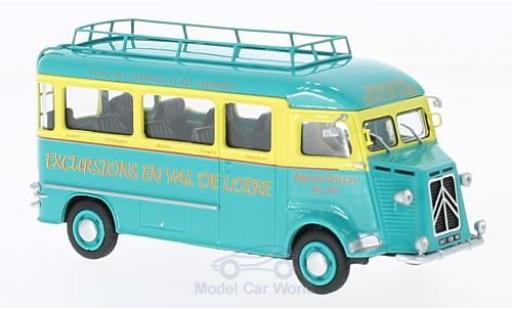 Modelauto Citroen Type H Fourgonnette Z Excursion Touristique met Figur 1/43 SpecialC