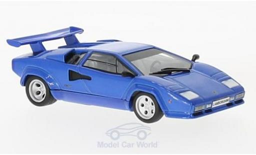 Modelauto Lamborghini Countach LP 400 S blauw 1978 1/43 SpecialC