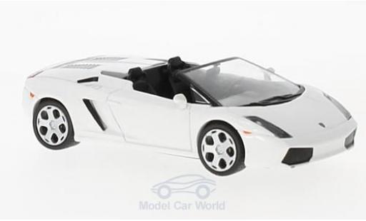 Modelauto Lamborghini Gallardo Spyder wit 2005 1/43 SpecialC