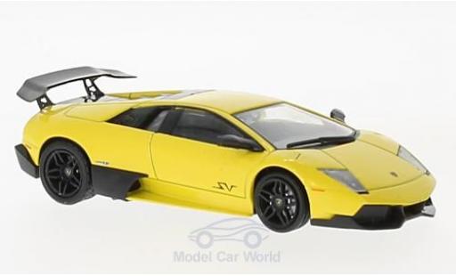 Modelauto Lamborghini Murcielago LP670-4 LP 670-4 Superveloce geel 2009 1/43 SpecialC