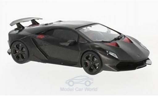 Modelauto Lamborghini Sesto Elemento Base mat-zwart/rood 2010 1/43 SpecialC