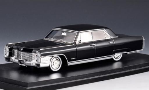 Modelauto Cadillac Fleetwood Sixty Special 60 zwart/mat-zwart 1965 1/43 Stamp Models