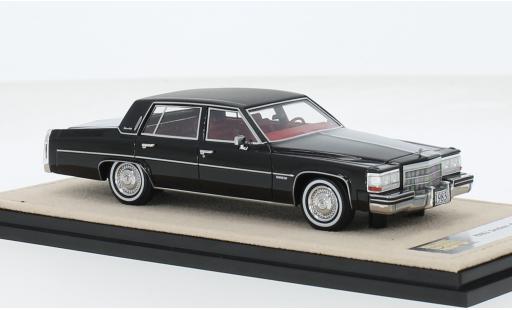 Modelauto Cadillac Sedan Sedan DeVille zwart 1983 1/43 Stamp Models