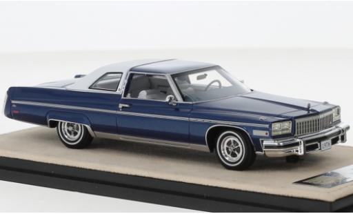Modelauto Buick Electra Coupe 225 beperkt metallic blauw/wit 1976 1/43 Stamp Models