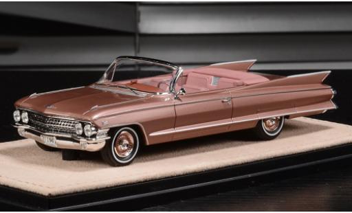 Modelauto Cadillac Eldorado Biarritz metallic roze 1961 1/43 Stamp Models