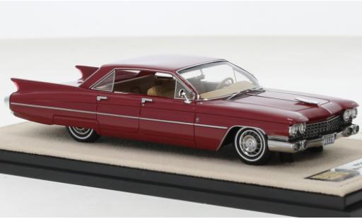 Modelauto Cadillac Eldorado Brougham Pininfarina metallic rood 1959 1/43 Stamp Models