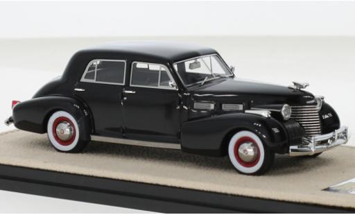 Modelauto Cadillac Fleetwood Sixty Special zwart 1940 1/43 Stamp Models