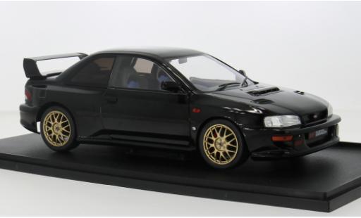 Modelauto Subaru Impreza 22B zwart 1/18 Solido
