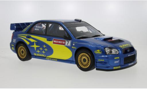 Modelauto Subaru Impreza WRC (S9) Rally Wales 2003 #7 P.Solberg 1/12 Ottomobile