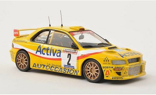 Subaru Impreza WRC 1/43 Trofeu WRC2000 No.2 Rally de Wallonie 2003 /Muth modelauto