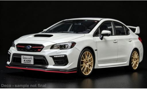 Modelauto Subaru Impreza STI EJ20 wit 1/18 Sun Star