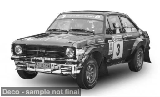 Modelauto Ford Escort RS 1800 RAC Rally 2023 #3 1/18 Sun Star