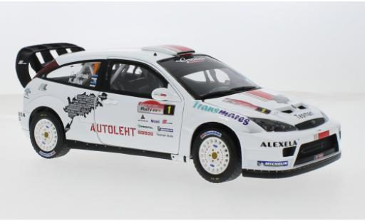 Modelauto Ford Focus RS WRC WRC03 No.1 MM Sport Saaremaa Rally 2011 1/18 Sun Star