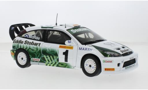 Modelauto Ford Focus RS WRC WRC03 No.1 Pirelli International Rally 2005 1/18 Sun Star