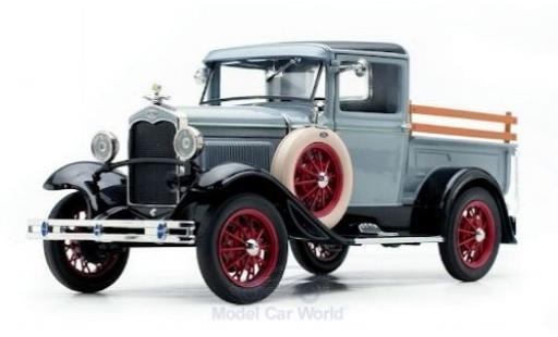 Modelauto Ford Model A Pick Up grijs/zwart 1931 1/18 Sun Star