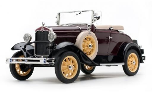 Modelauto Ford Model A Roadster rood 1931 1/18 Sun Star