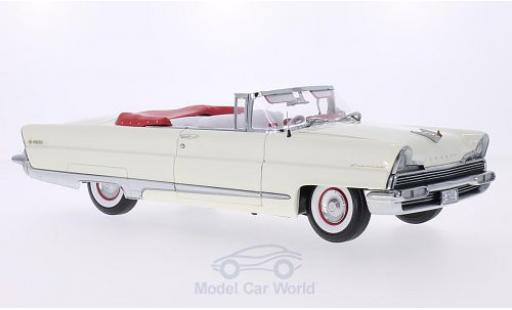 Modelauto Lincoln Premiere Convertible Cabriolet wit 1956 1/18 Sun Star