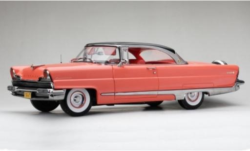 Modelauto Lincoln Premiere Hardtop Hard Top roze/zwart 1956 1/18 Sun Star