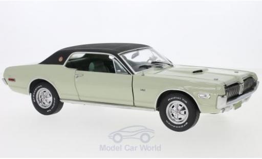Modelauto Mercury Cougar XR7 XR7G groen/zwart 1968 1/18 Sun Star