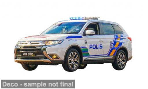 Modelauto Mitsubishi Outlander Base 2018 Politie (MYS) 1/43 Sun Star