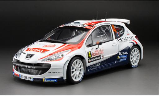 Modelauto Peugeot 207 S2000 No.4 Rally WM Rally Monte Carlo 2011 1/18 Sun Star