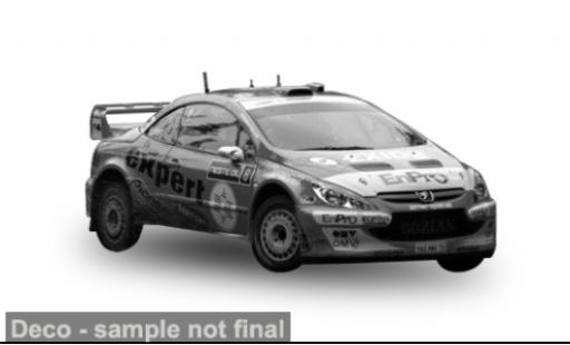 Modelauto Peugeot 307 WRC Rally Finland 2006 #8 1/18 Sun Star