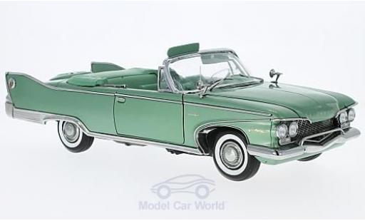 Modelauto Plymouth Fury Convertible Cabriolet metallic groen 1960 open zonder Vitrine 1/18 Sun Star