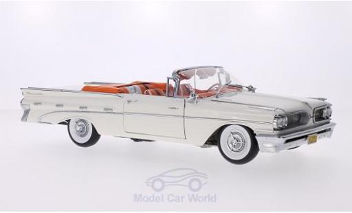Modelauto Pontiac Bonneville Convertible Cabriolet beige 1959 kap ge&Atilde;&para;ffnet 1/18 Sun Star