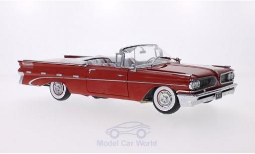 Modelauto Pontiac Bonneville Convertible Cabriolet rood 1959 1/18 Sun Star