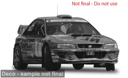 Modelauto Subaru Impreza WRC S5 Rally Duitsland 1999 #1 1/18 Sun Star