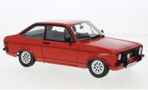 Modelauto Ford Escort Sport MK II 1600 rood 1975 1/18 Sun Star