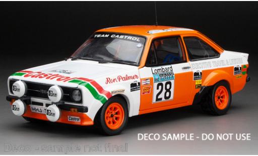 Modelauto Ford Escort RS 1800 Mk II RHD No.28 Rally WM RAC Rally 1978 1/18 Sun Star