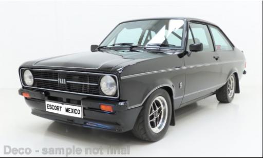 Modelauto Ford Escort Mexico MkII zwart RHD 1976 1/18 Sun Star