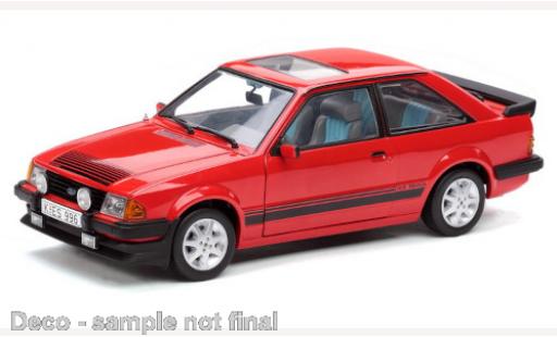 Modelauto Ford Escort RS 1600i MKIII rood 1983 1/18 Sun Star
